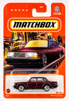 2024 Matchbox #88 1986 Volvo 240 GARNET METALLIC (BURGUNDY) | FSC