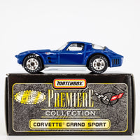 1997 Matchbox "Premiere Collection Corvette" Corvette Grand Sport BLUE | BOXED