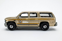 2018 Matchbox #38 '00 Chevy Suburban LIGHT BROWN GOLD | BOONE COUNTY | MINT