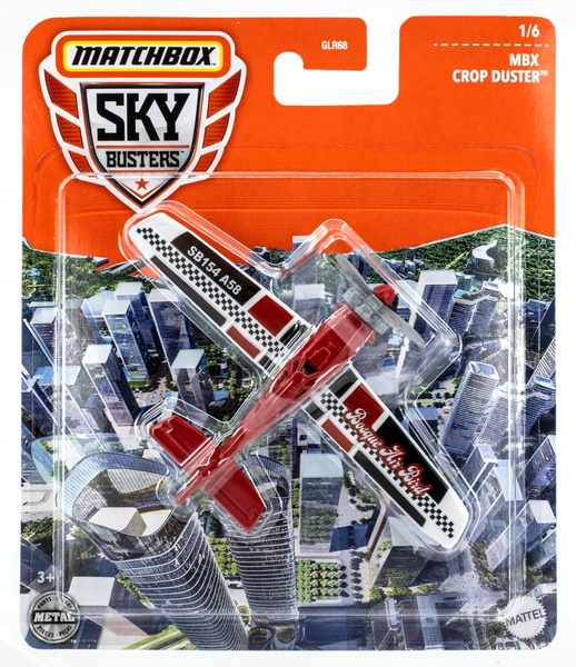 2022 Matchbox Sky Busters GLR68 #1 MBX Crop Duster RED | BOSQUE AIR BIRD | FSC