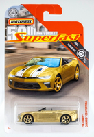 2019 Matchbox Target Superfast 50th #2 '16 Chevy Camaro GOLD | FSC