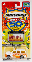 2002 Matchbox Across America Ford Expedition WHITE | NEW MEXICO | FSC