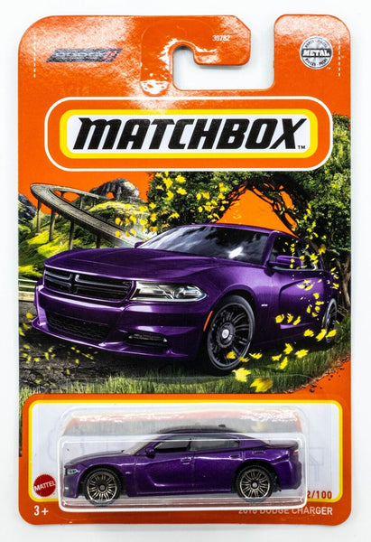 2022 Matchbox #52 2018 Dodge Charger PLUM CRAZY (PURPLE) | FSC