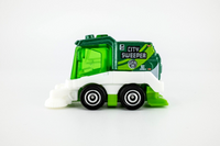 2020 Matchbox #21 MBX Mini Swisher GREEN | WHITE | CITY SWEEPER | MINT