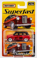 2005 Matchbox Superfast #69 London Taxi RED | BLACK | WIRE SPOKE WHEEL | FSC