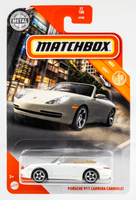 2020 Matchbox #37 Porsche 911 Carrera Cabriolet GLACIER WHITE | FSC