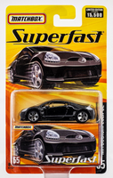 2005 Matchbox Superfast #55 Mitsubishi Eclipse KALAPANA BLACK | FSC