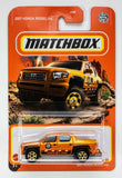 2022 Matchbox #96 2007 Honda Ridgeline ORANGE METALLIC | FSC