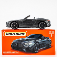 2024 Matchbox Power Grabs #72 Mercedes-AMG SL63 OBSIDIAN BLACK METALLIC | FSB