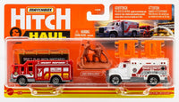 2021 Matchbox Hitch & Haul #1 MBX Fire Rescue | Hazard Squad | COPPER FIREMEN