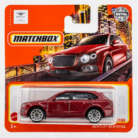 2022 Matchbox #82 Bentley Bentayga CANDY RED BY MULLINER | FSSC