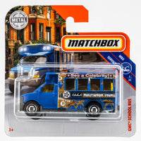 2018 Matchbox #18 GMC® School Bus BLUE | MICHAEL'S HOLLYWOOD TOURS | FSSC