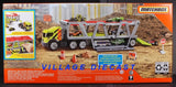 2020 Matchbox MBX Construction Hauler w/ Quarry King / Construction Signage