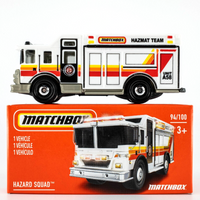 2021 Matchbox Power Grabs #94 Hazard Squad WHITE | MATCHBOX HAZMAT TEAM | FSB