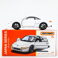 2023 Matchbox Japan Series J-14 1990 Toyota MR2 W20 SUPER WHITE | FSB