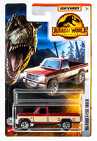 2022 Matchbox Jurassic World Dominion '86 Ford F-150 Truck DARK CANYON RED | FSC