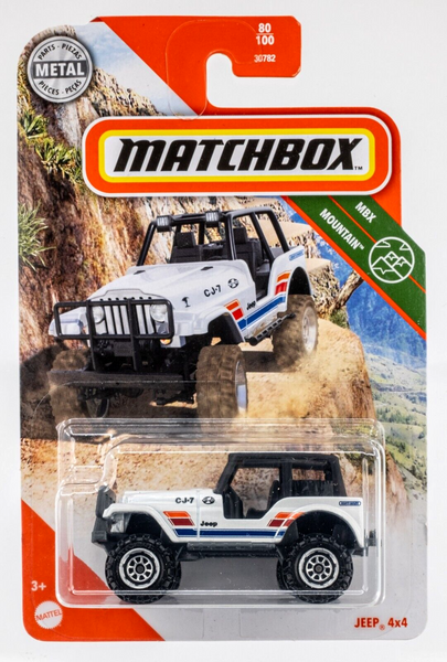 2020 Matchbox #80 '60 Jeep CJ-7 4x4 GLACIER WHITE PEARL | FSC