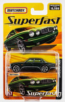 2005 Matchbox Superfast #57 Jaguar XJ6 BRITISH RACING GREEN | FSC