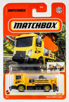 2021 Matchbox #25 Road Stripe King LIGHT YELLOW | ROAD MAINTENANCE | FSC