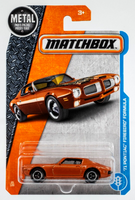 2017 Matchbox #25 '71 Pontiac  Firebird Formula CANYON COPPER | FSC