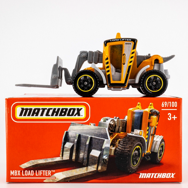 2024 Matchbox Power Grabs #69 MBX Load Lifter AMBER YELLOW | MATCHBOX | FSB