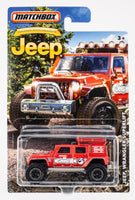 2016 Matchbox Jeep Series Jeep Wrangler Superlift FIRECRACKER RED | FSC