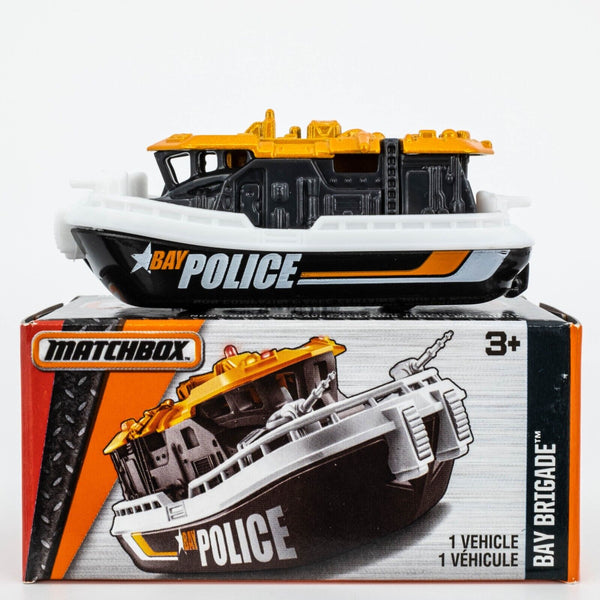 2016 Matchbox Power Grabs #67 Bay Brigade ORANGE | BLACK | BAY POLICE | FSB