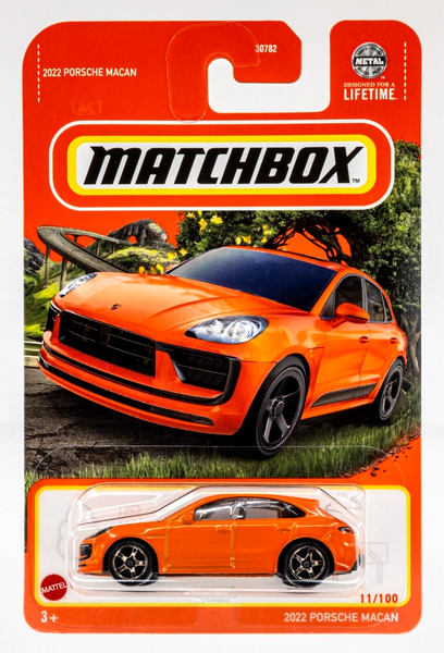 2024 Matchbox #11 2022 Porsche Macan ORANGE METALLIC | FSC