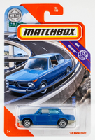 2020 Matchbox #50 1969 BMW 2002 RIVIERA BLUE | FSC