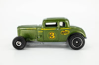 2023 Matchbox "Coffee Cruisers IV" 1932 Ford Coupe Model B GREEN METALLIC | MINT