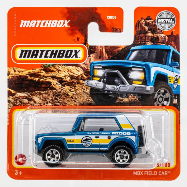 2022 Matchbox #15 MBX Field Car BLUE METALLIC | MOUNTAINBIKE RIDGE | FSSC