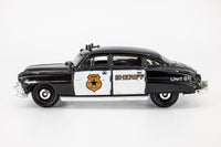 2017 Matchbox #57 '51 Hudson Hornet BLACK | WHITE | SHERIFF | MINT