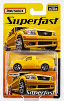 2005 Matchbox Superfast #2 Ford SVT Lightning YELLOW METALLIC | FSC