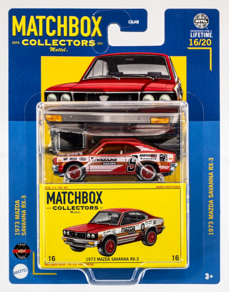 2024 Matchbox Collectors #16 1973 Mazda Savanna RX-3 SUNSET RED | FSC