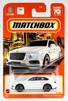 2023 Matchbox #4 '18 Bentley Bentayga GHOST WHITE | FSC