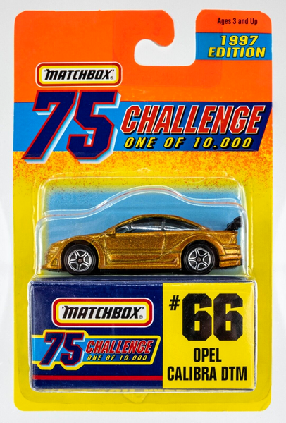 1997 Matchbox Gold Challenge #66 Opel Calibra DTM GOLD | FSC