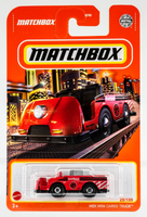 2021 Matchbox #23 MBX Mini Cargo Truck RED | MELTON | CARGO IN BED | FSC