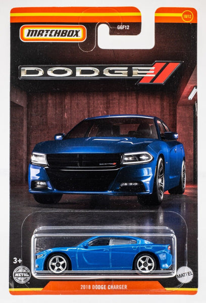 2022 Matchbox Dodge Series #10 2018 Dodge Charger B5 BLUE | FSC