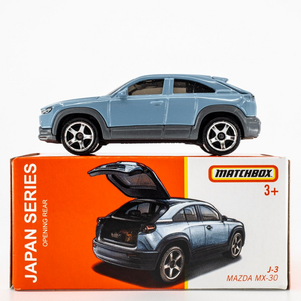 2022 Matchbox Japan Series J-3 2021 Mazda MX-30 POLYMETAL GREY | FSB