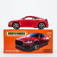 2022 Matchbox Power Grabs #49 2019 Audi TT RS Coupe TANGO RED | FSB