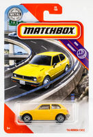 2020 Matchbox #45 1976 Honda CVCC CAROLINE YELLOW | FSC