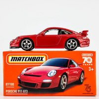 2023 Matchbox Power Grabs #87 Porsche 911 GT3 RUBY RED | FSB