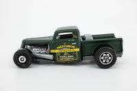 2019 Matchbox #21 '35 Ford Pickup MATTE GREEN | MATCHBOX CONSTRUCTION CO. | MINT