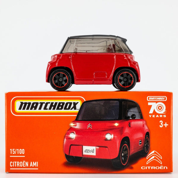 2023 Matchbox Power Grabs #15 Citroën Ami RED | FSB