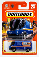 2023 Matchbox #37 '09 International eStar BLUE | CARGO COURIERS | FSC