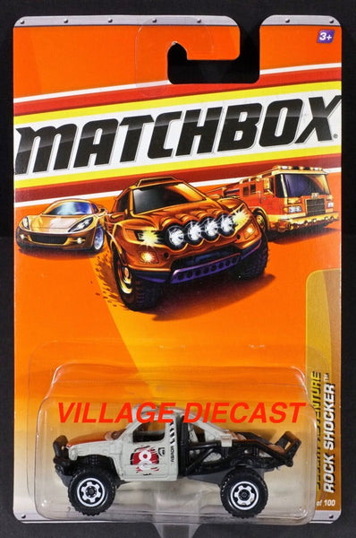 2009 Matchbox #76 Rock Shocker MATTE GREY / 2010 CARD / MOC
