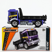 2016 Matchbox Power Grabs #55 Pit King PURPLE | M. McCARTHY HAULERS | MIB