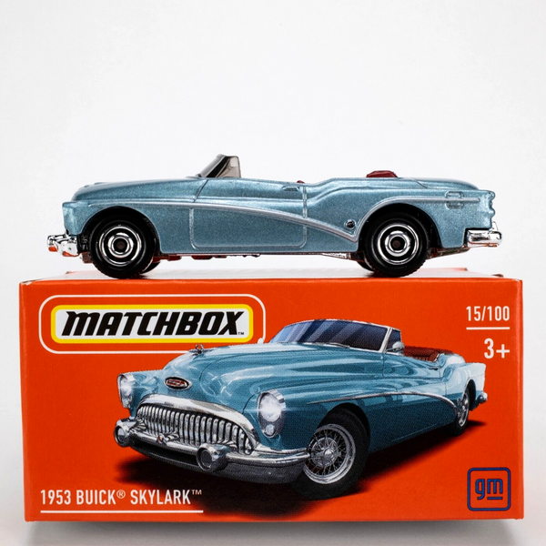 2021 Matchbox Power Grabs #15 1953 Buick Skylark GLACIER BLUE | FSB