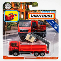 2019 Matchbox Working Rigs MAN TGS Cargo Hauler RED | MELTON | FSC