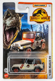2022 Matchbox Jurassic World Dominion '93 Jeep Wrangler #18 SAND BEIGE | MOC